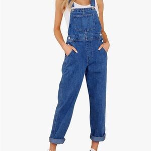 Blue Denim Overalls